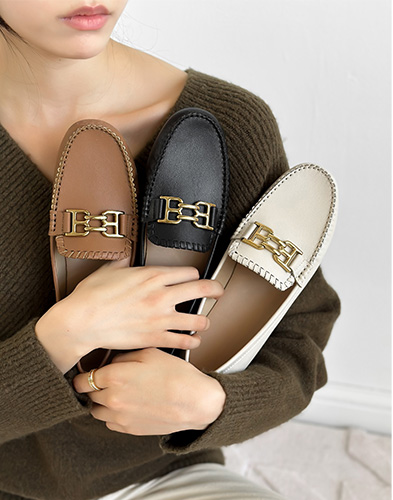 [소가죽] 비비 로퍼 1cm (828X8)