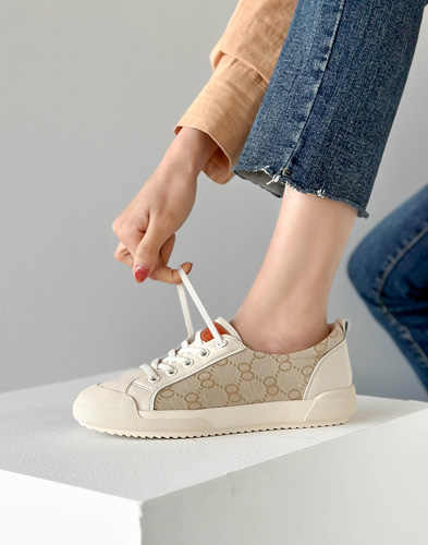 [소가죽] 르아 슬림 스니커즈 2cm (126X1)